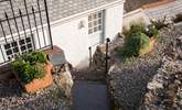 Please take care on the steep garden steps. - Thumbnail Image