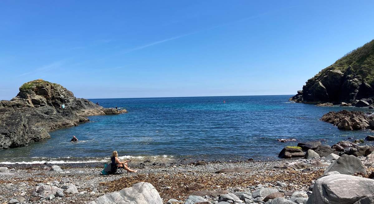 This beach is only moments from Kinsale. 