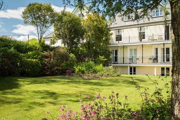 The Garden Apartment is part of lovely Carnethic House.