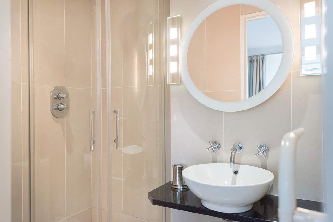 The shower-room for Bedroom 2.
