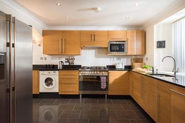 The kitchen.