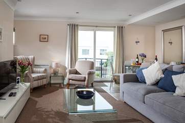 The open plan living-area will ensure you can enjoy time together.