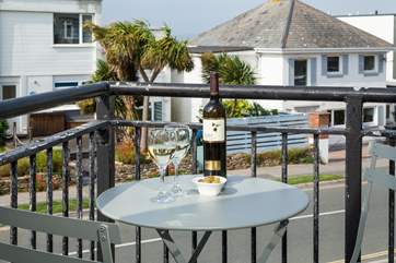 Leading out from the open plan living-area, you have a small balcony which overlooks the road.
