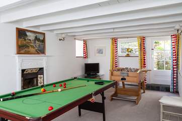 The games-room.