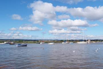 A view across the Exe Estuary from Topsham. A lovely historic riverside town to visit.