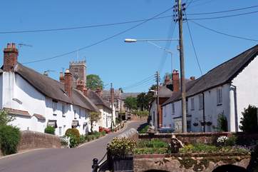 The Cottage is in the hamlet of Yettington. The next vilage, East Budleigh, is a very traditional village - with a great community-run village shop, selling many locally-sourced products.