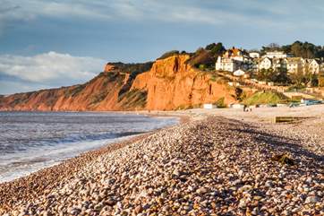 Beautiful Budleigh Salterton is one of those rare unspoilt seaside towns, with a pretty high street as well as the fantastic beach.