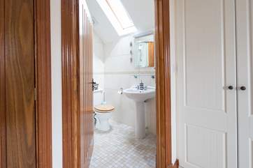 The en suite shower-room for the master bedroom (bedroom 1).
