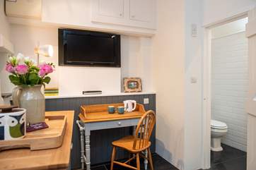 Bedroom 3 also has tea and coffee-making facilities ideal if you want a cuppa first thing in the morning.