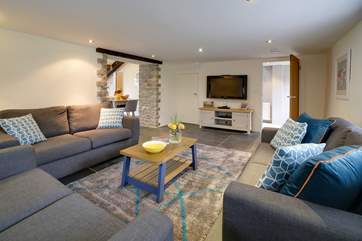 Plenty of room for everyone to unwind and relax.
