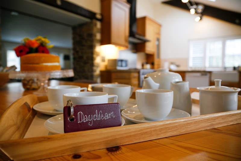 There's a wonderful treat waiting to welcome you at Daydream Cottage.