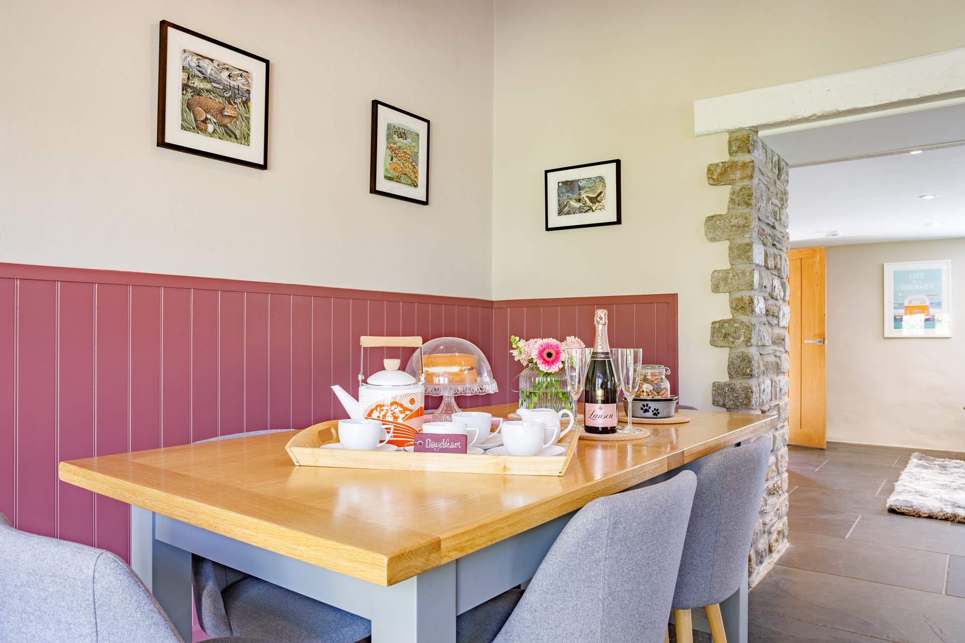 A lovely spot to enjoy a meal.