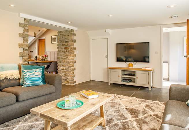 Plenty of room for everyone to unwind and relax.