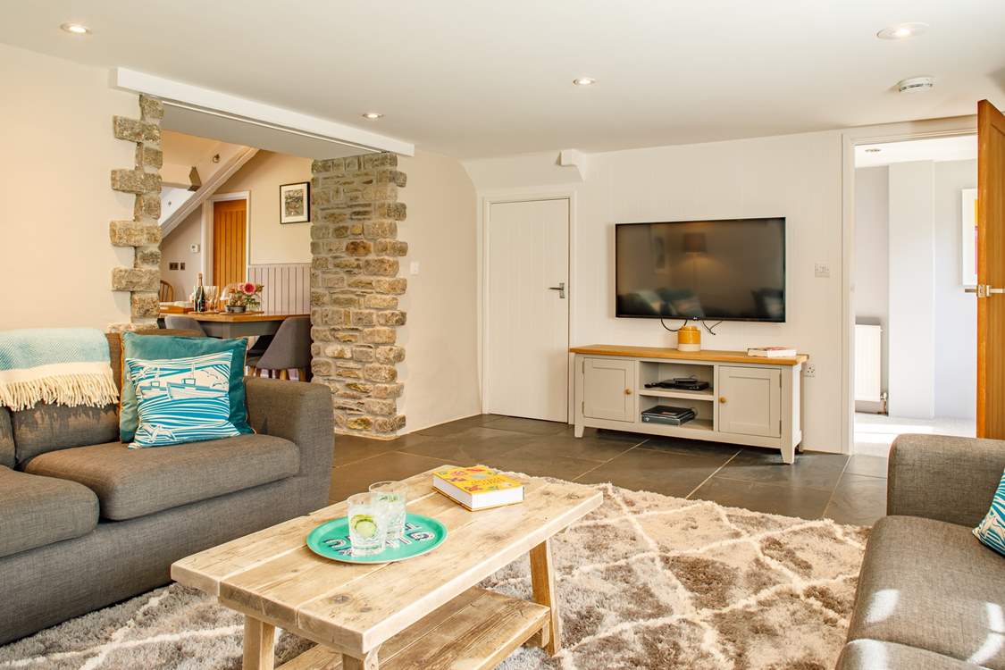 Plenty of room for everyone to unwind and relax.