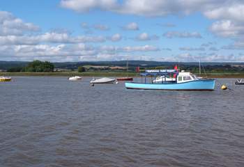 The Exe Estuary at Topsham makes a lovely day out.