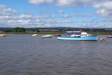 The Exe Estuary at Topsham makes a lovely day out.