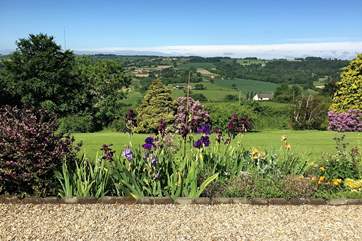This is the amazing view from the front of the cottage.