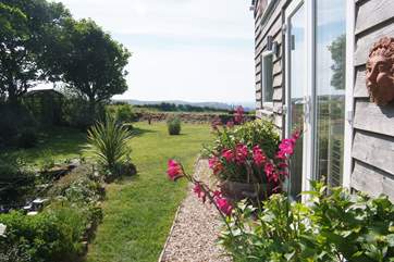 The whole garden area is beautifully planted and always immaculately maintained.