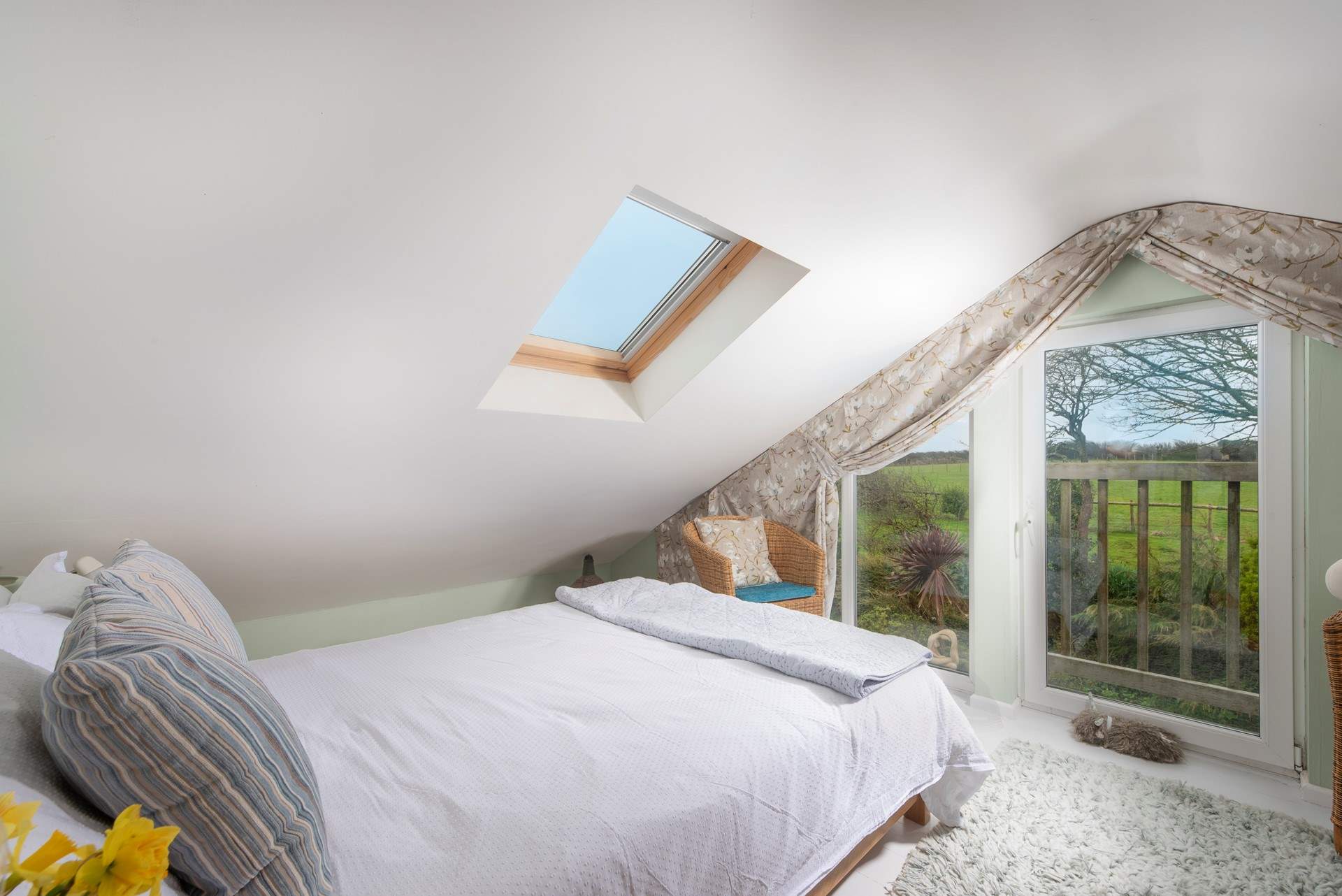 Wake up to the sound of birdsong. 