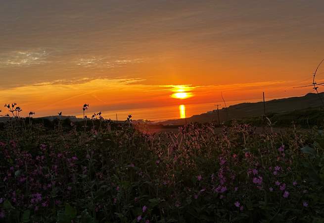 Stunning sunsets to be seen. 