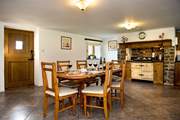 The lovely kitchen/dining-room will make for sociable mealtimes.