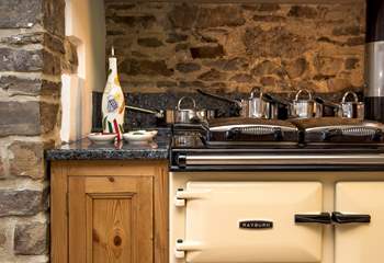 The Rayburn makes the kitchen the heart of the home.