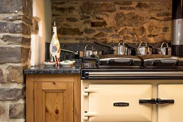 The Rayburn makes the kitchen the heart of the home.