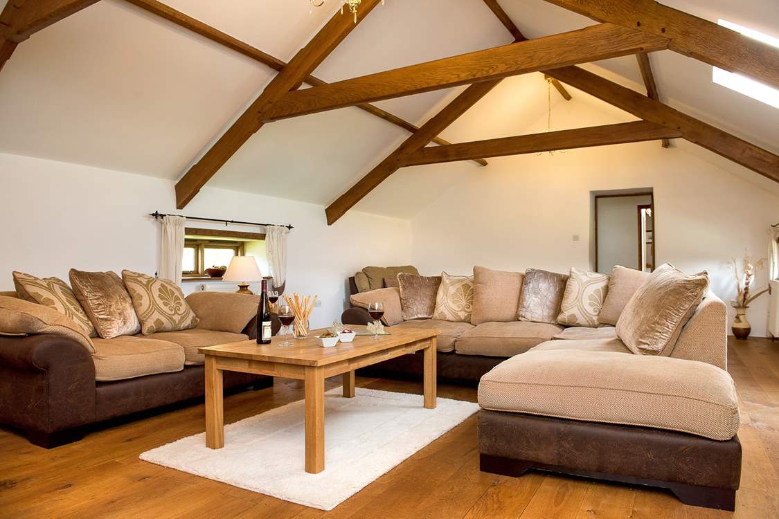 Plenty of room for everyone to chill out and relax