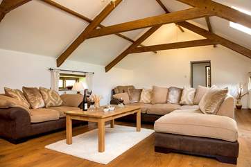Plenty of room for everyone to chill out and relax