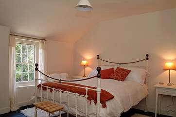 The smaller of the two double bedrooms (Bedroom 2).