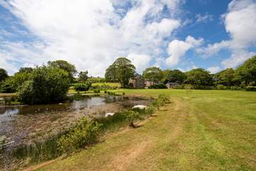 The grounds around your cottage.