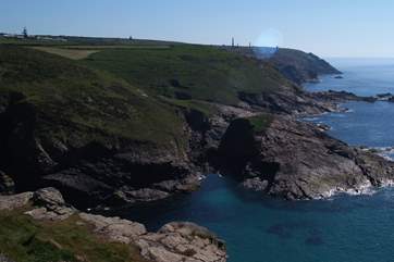 The cliffs on the far west coast are stunning.
