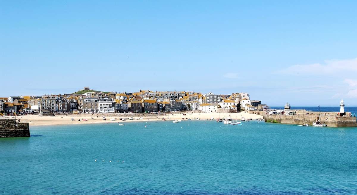 Looking across to St Ives.