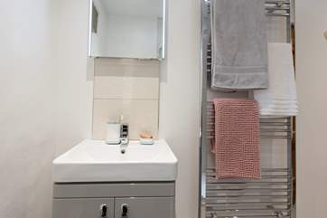 The modern shower-room.
