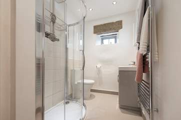 The shower-room.