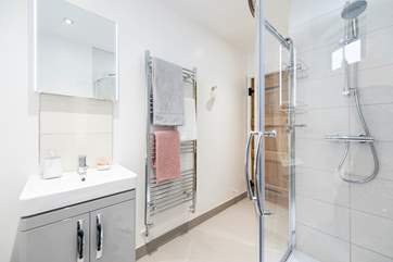 The stylish shower-room.