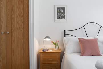 Bedroom 1 is a very pretty double room.