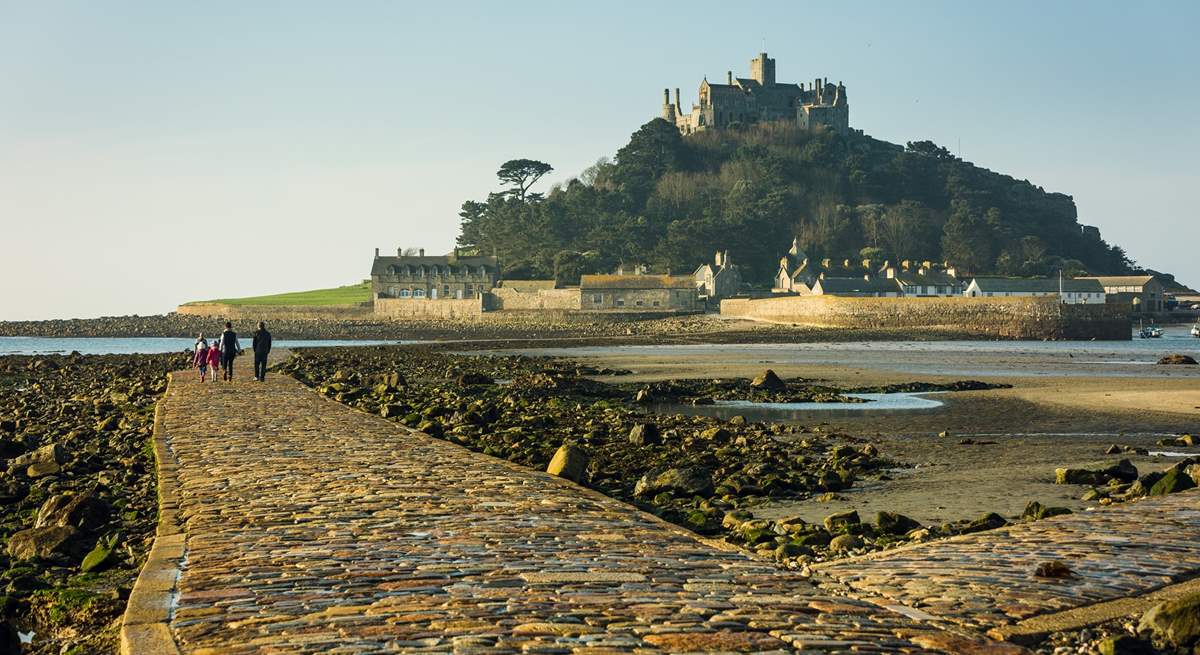 St Michael's Mount is well worth a visit.