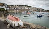 Mousehole harbour. - Thumbnail Image