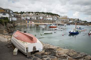 Mousehole harbour.