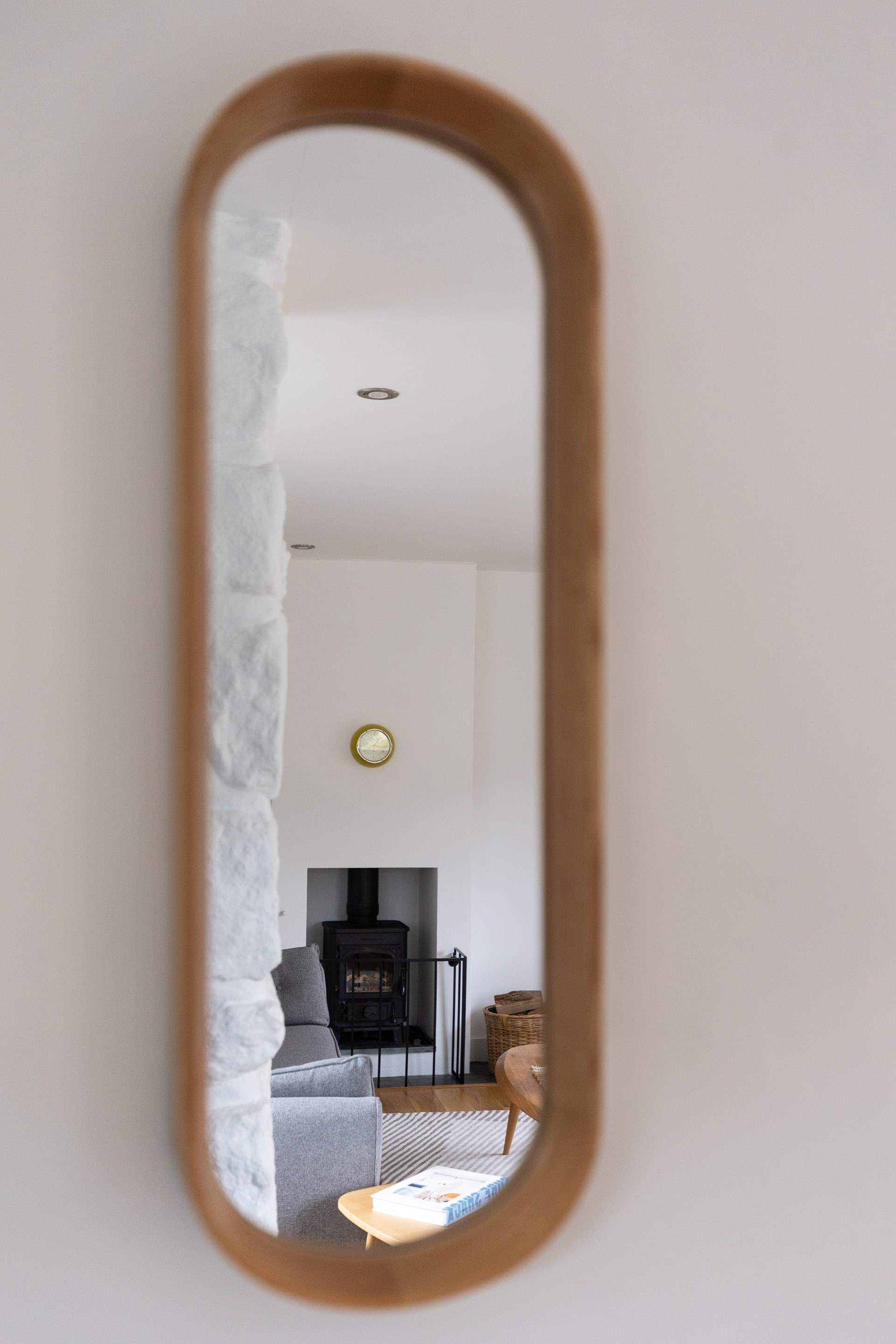 Light the cosy wood-burner on chillier evenings.