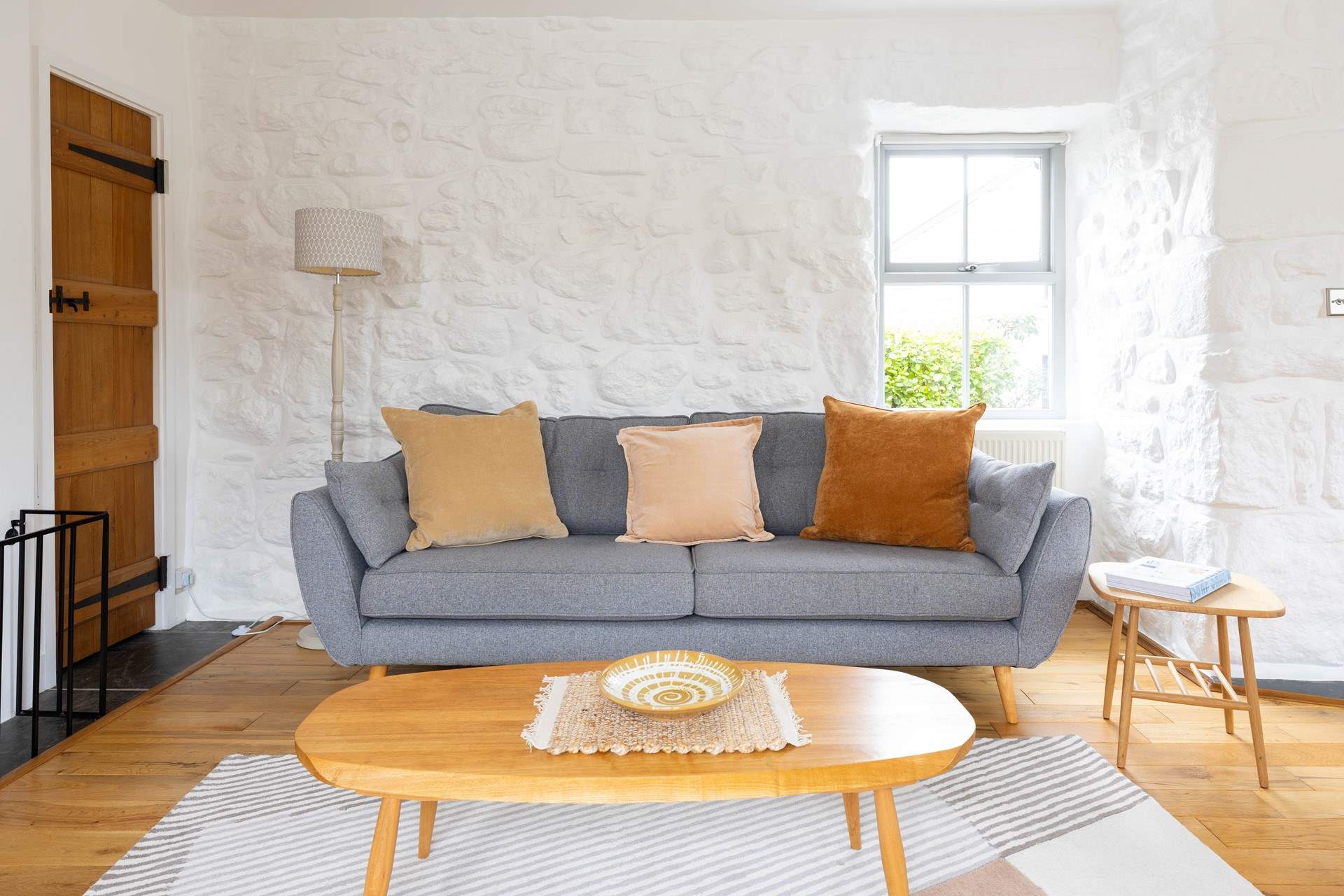 An open plan area filled with natural light.