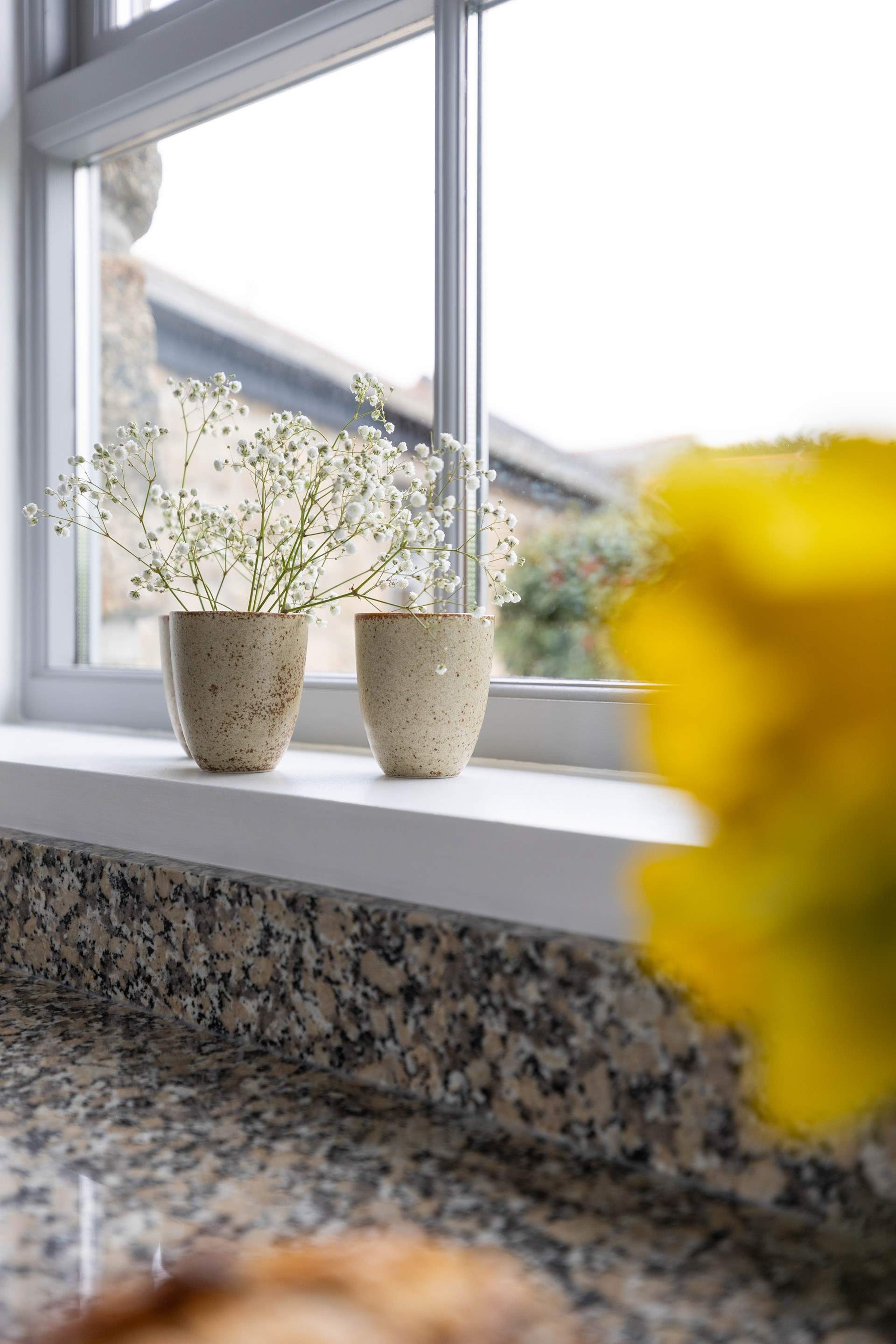 Such sweet touches throughout the property show the owners artistic flair.