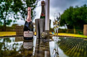 Sit back and celebrate, you're on holiday.
