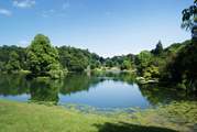 The lake at National Trust Stourhead is a beautiful place to spend a day.