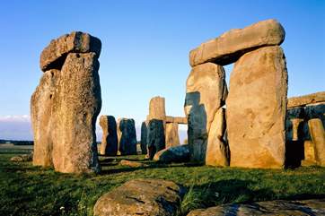 Stonehenge, a prehistoric monument and World Heritage Site, is a 40 minute drive away (photograph copyright English Heritage).