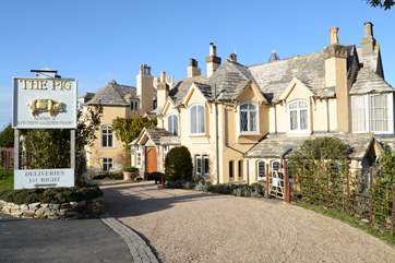 The Pig on The Beach at Studland, be sure to book in advance.