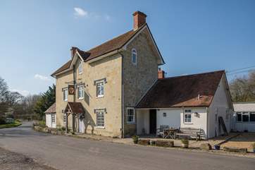 The Benett Arms at Semley, a traditional 16th Century inn and free house, is a short drive or good walk away.