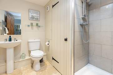 The en suite shower-room for the master bedroom.