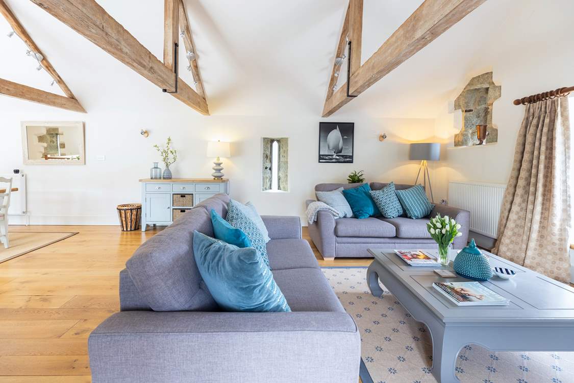 Kick back and relax in this beautiful room.